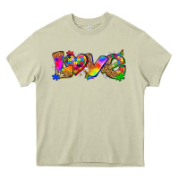 Mossy love autism Heavy Core Tee - Zillion Design Studio