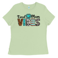 Matcha tired mom vibes Ladies Tee - texasbilliewilder