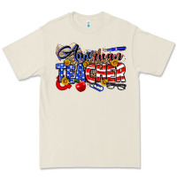 Bone American Teacher Premium Tee - Neo Western
