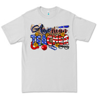 Dove Grey American Teacher Premium Tee - Neo Western