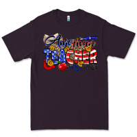Plum American Teacher Premium Tee - Neo Western