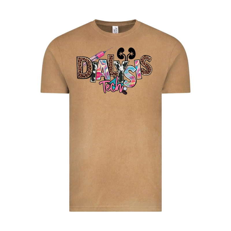 Dialysis Technician Kidney Tech Vintage Tee by NancyCooperArtShop | Teevron