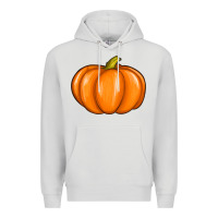Dove Grey pumpkin Premium Hoodie - texasbilliewilder