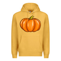 Mustard pumpkin Premium Hoodie - texasbilliewilder
