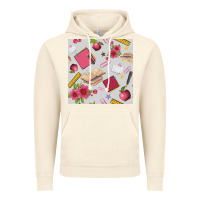 Vintage Artic back to school  seamless pattern Vintage Hoodie - BundleAndBundleShop