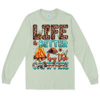 Matcha life is better by the campfire Long Sleeve Tee - JahusDesignShop