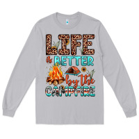 Moon Dust life is better by the campfire Long Sleeve Tee - JahusDesignShop