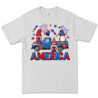 Dove Grey American truck gnomes Premium Tee - Neo Western