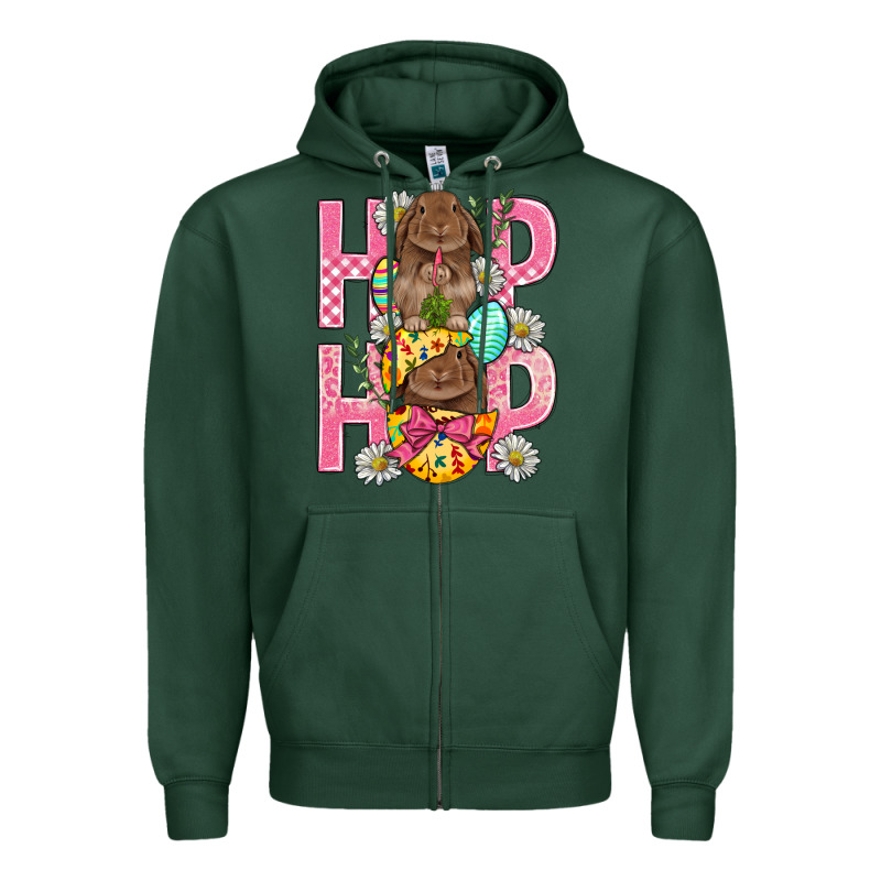 Hip Hop Easter Zipper Hoodie by BundleAndBundleShop | Teevron