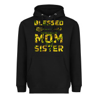 Black Blessed Mom And Sister Heavyweight Hoodie - Bettercallsaul
