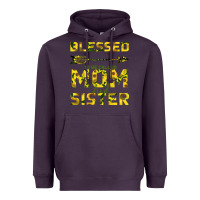 Plum Blessed Mom And Sister Heavyweight Hoodie - Bettercallsaul