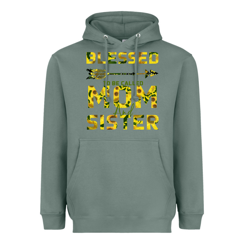 Blessed Mom And Sister Heavyweight Hoodie by Bettercallsaul | Teevron