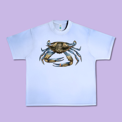 Crab Urban Heavy Tee Designed By Lillyallendesigns