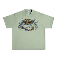Oil Green Crab Urban Heavy Tee - LillyAllenDesigns