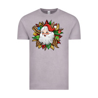 Vintage Zinc santa claus sunflower Vintage Tee - Jasminsmagicworld