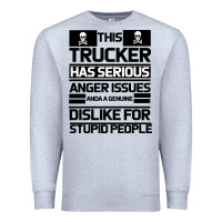 Heather Grey TRUCKER Premium Sweatshirt - Bettercallsaul