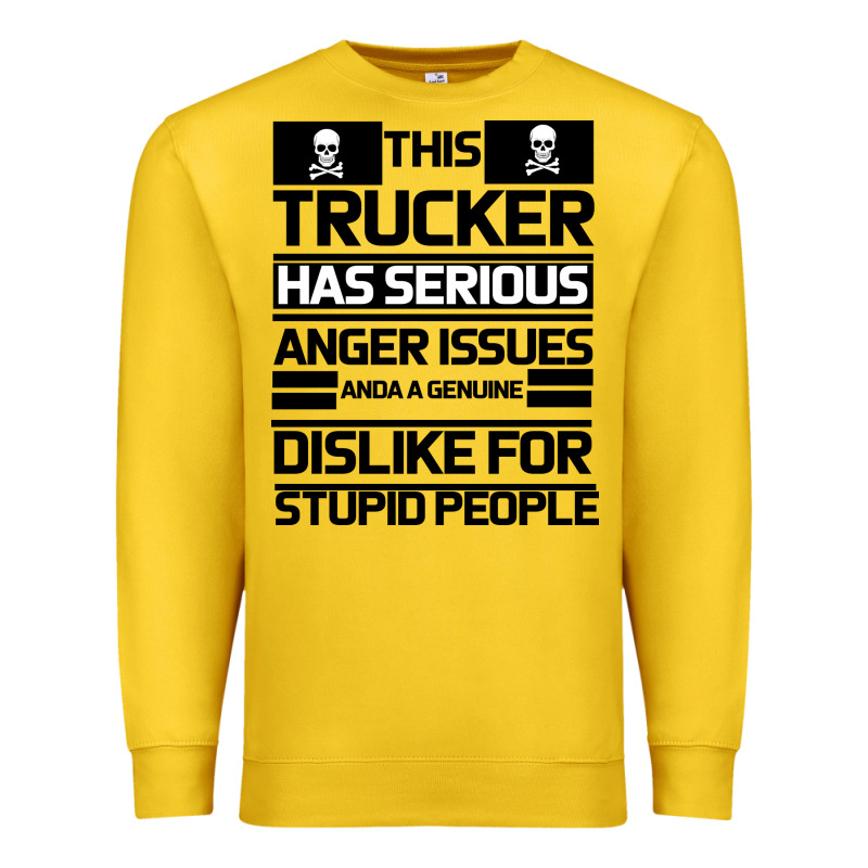 Trucker Premium Sweatshirt by Bettercallsaul | Teevron