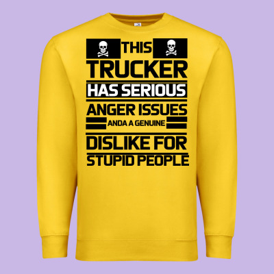 Trucker Premium Sweatshirt Designed By Bettercallsaul