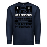 Navy TRUCKER Premium Sweatshirt - Bettercallsaul