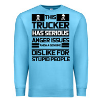 Ocean Blue TRUCKER Premium Sweatshirt - Bettercallsaul