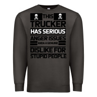 Smoke TRUCKER Premium Sweatshirt - Bettercallsaul