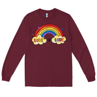 Burgundy love is love lgbtq Long Sleeve Tee - MaliasSmallBusiness
