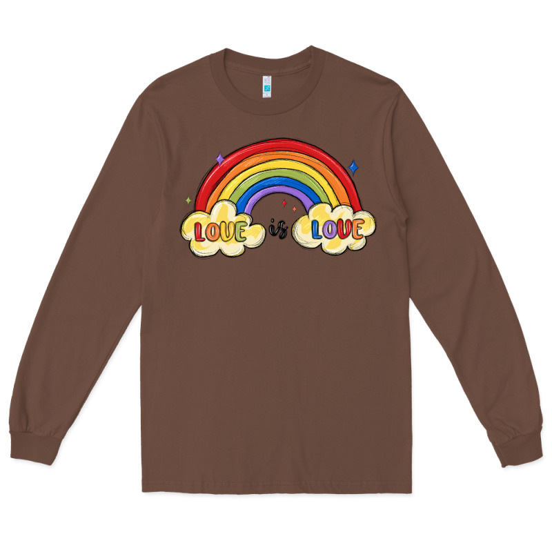 Love Is Love Lgbtq Long Sleeve Tee by MaliasSmallBusiness | Teevron