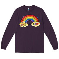 Plum love is love lgbtq Long Sleeve Tee - MaliasSmallBusiness