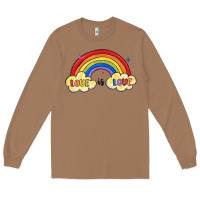 Toasted Coconut love is love lgbtq Long Sleeve Tee - MaliasSmallBusiness