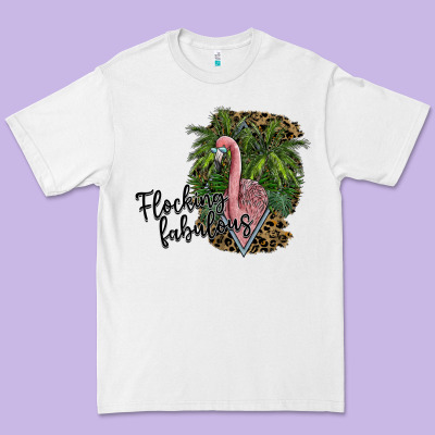 Flocking Fabulous Premium Tee Designed By Sublimationcraftshop