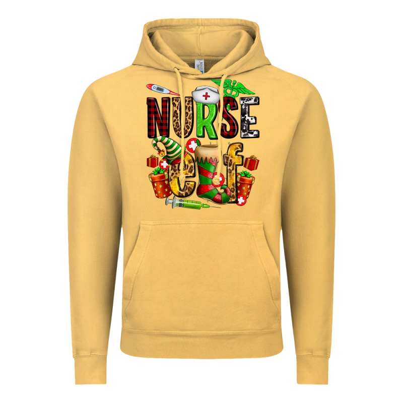 Nurse Elf Vintage Hoodie by AdoDesignShop | Teevron