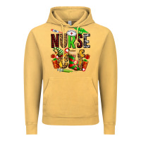 Vintage Mustard nurse elf Vintage Hoodie - AdoDesignShop