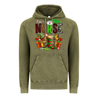 Vintage Olive nurse elf Vintage Hoodie - AdoDesignShop