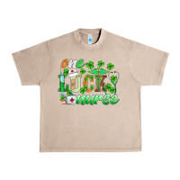 French Oak st.patricks one lucky nurse Urban Heavy Tee - BarkalooDesign