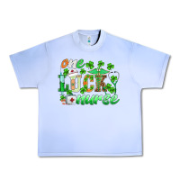 Grape Ice st.patricks one lucky nurse Urban Heavy Tee - BarkalooDesign