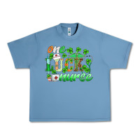Pebble Blue st.patricks one lucky nurse Urban Heavy Tee - BarkalooDesign