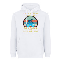 White I Am A Mountain Biking Dad Heavyweight Hoodie - Bettercallsaul