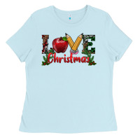 Love Christmas Teacher Ladies Tee | Teevron