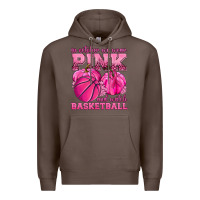 Coffee In October We Wear Pink and Watch Basketball Premium Hoodie - texasbilliewilder
