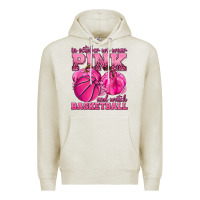 Oatmeal Heather In October We Wear Pink and Watch Basketball Premium Hoodie - texasbilliewilder