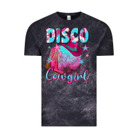 Cloud Black disco cowgirl Vintage Tee - NancyCooperArtShop