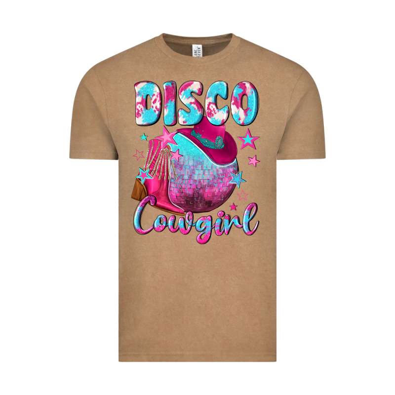 Disco Cowgirl Vintage Tee by NancyCooperArtShop | Teevron