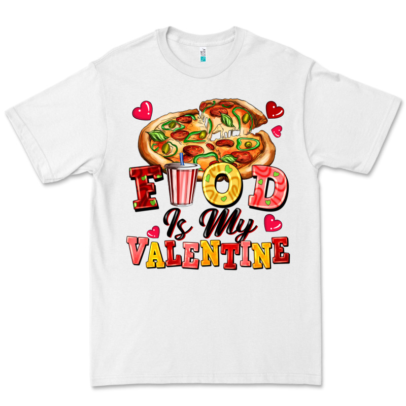 Food Is My Valentine Premium Tee by FaDigitalArtStudio | Teevron