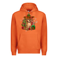 Carrot Chihuahua Christmas Premium Hoodie - JahusDesignShop