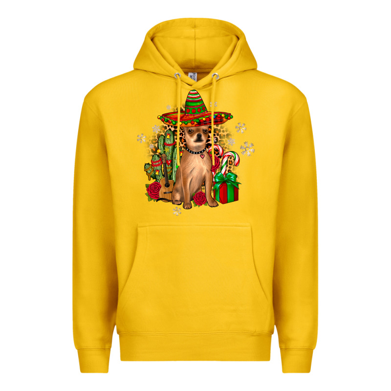 Chihuahua Christmas Premium Hoodie by JahusDesignShop | Teevron