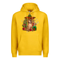 Lemon Chihuahua Christmas Premium Hoodie - JahusDesignShop