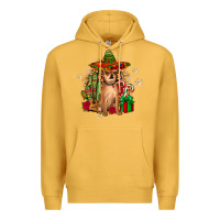 Mustard Chihuahua Christmas Premium Hoodie - JahusDesignShop