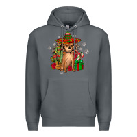 Rock Chihuahua Christmas Premium Hoodie - JahusDesignShop
