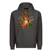 Smoke Chihuahua Christmas Premium Hoodie - JahusDesignShop