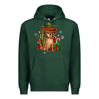 Sports Green Chihuahua Christmas Premium Hoodie - JahusDesignShop
